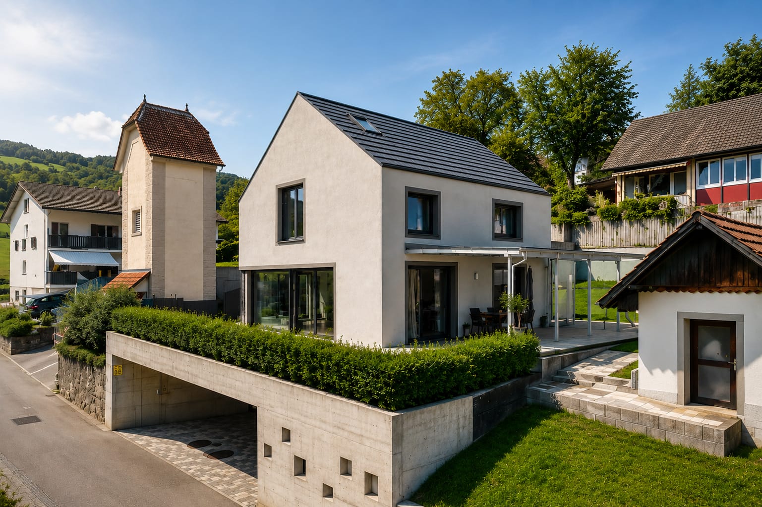 Neubau vom Rohbau bis zum fertigen Haus